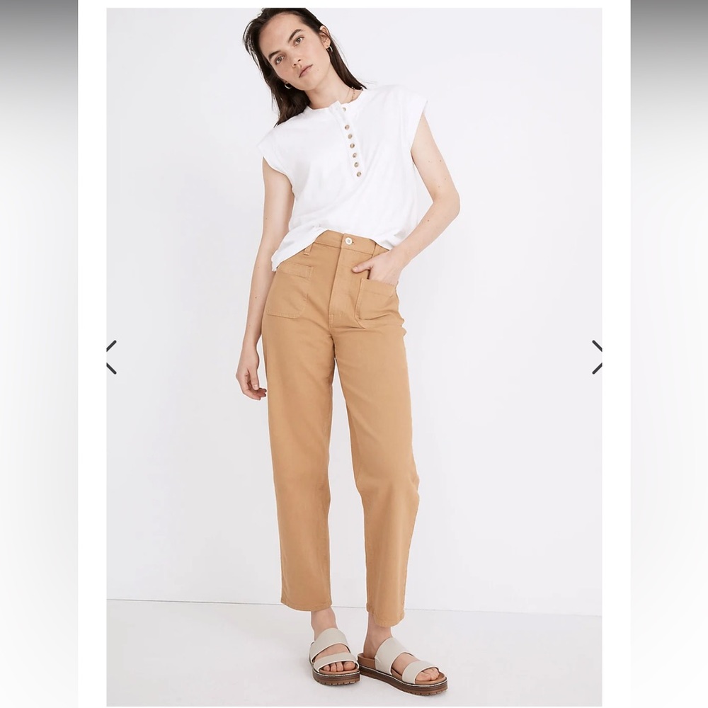 Madewell Garment Dyed Balloon Pants Size 25 - Patch Pocket Edition